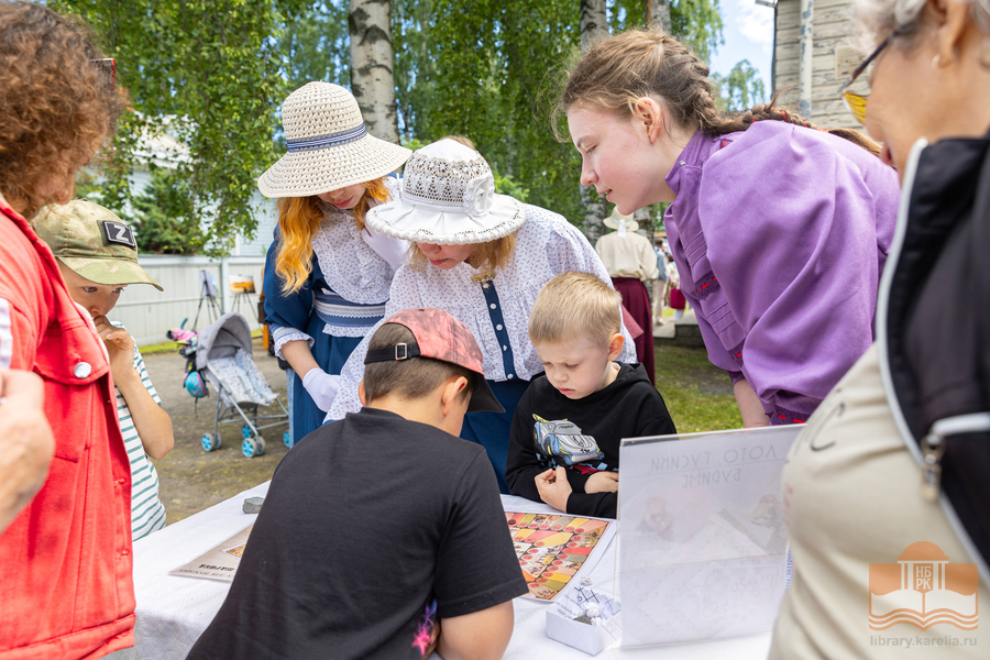 Karjalan Kansalliskirjasto Vanhan kaupungin illuusiot -juhlissa